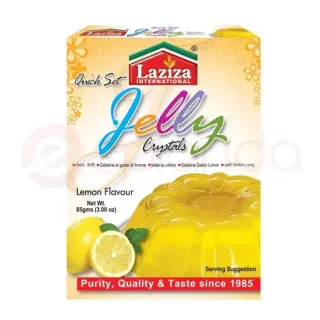 Laziza Lemon Jelly Dessert, 1 ct