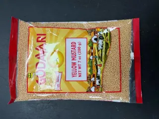 Godavari Yellow Mustard Spices, 7 oz