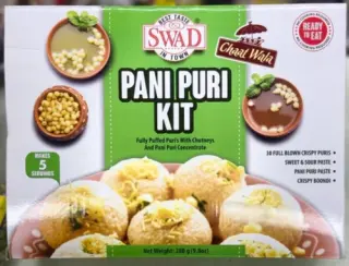 Swad Pani Puri Kit Snack, 30 pc