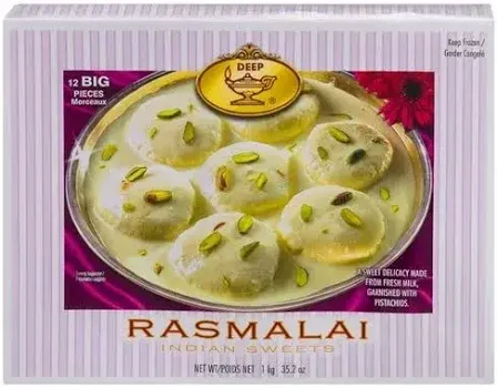 Deep Kesar Rasmalai 12PC at Towne Market, Burlington MA