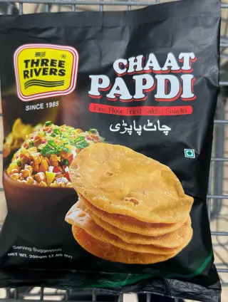 Three Rivers Tr Chaat Papdi Snack, 7.05 oz
