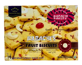Karachi Bakery Fruit Biscuits Biscuits/Cookies, 400 gm