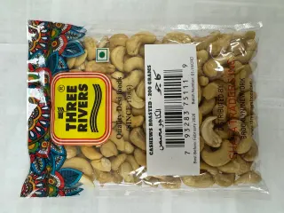 Three Rivers Cashews Roasted Spices, 200 gm