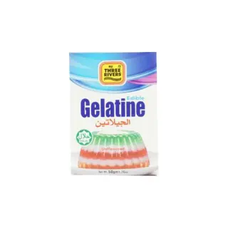 Three Rivers Gelatine Halal Misc, 50 gm