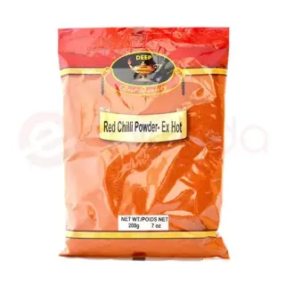 Deep Extra Hot Chilli Powder Spices, 400 gm