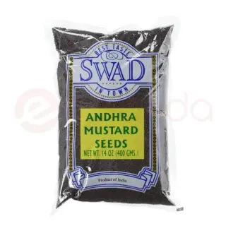 Swad Mustard Seeds Spices, 14 oz