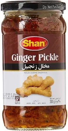 Shan Ginger Pickle Chutney/Sauce, 1 kg