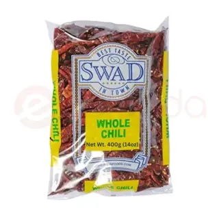 Swad Chilli Whole (Dry) Spices, 3.5 oz