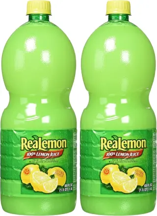 Realemon Lemon Juice Juice/Drinks, 8 oz