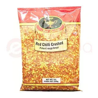 Deep Red Chilli Crushed Spices, 7 oz