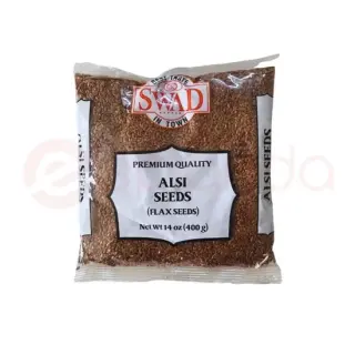 Swad Alsi Seeds (Flax Seeds) Spices, 14 oz