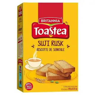 Britania Suji Rusk Biscuits/Cookies, 305 gm