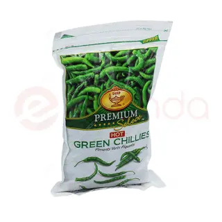 Deep Green Chillies Hot Frozen Vegetable, 12 oz