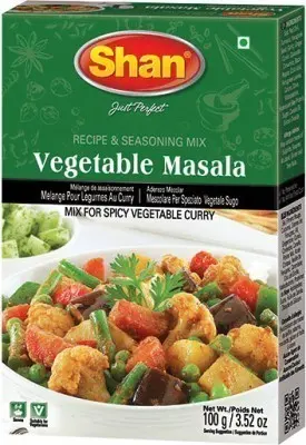 Shan Vegetable Masala Spices, 1 ct