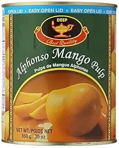 Deep Alphonso Mango Pulp 850 gm at Towne Market, Burlington MA