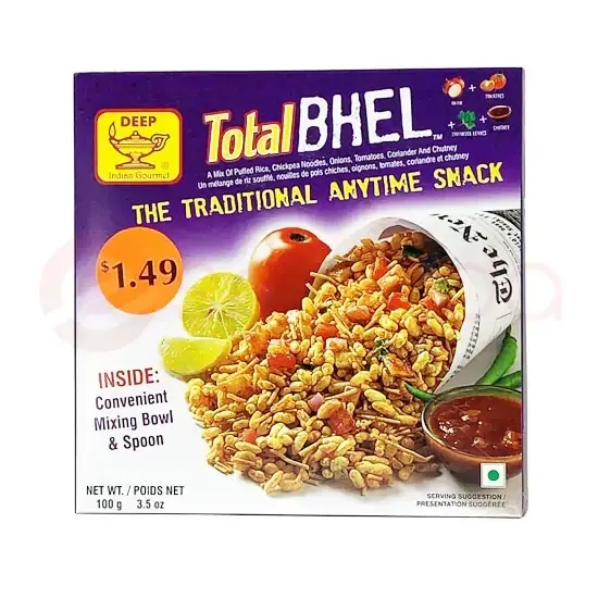 Deep Total Bhel 100 g at Towne Market, Burlington MA