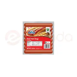 Al Safa Beef Hot Dogs Samosa, 12.6 OZ