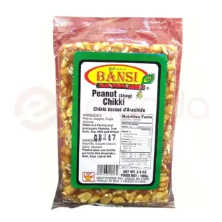 Bansi Peanut Chikki Snack, 400 g