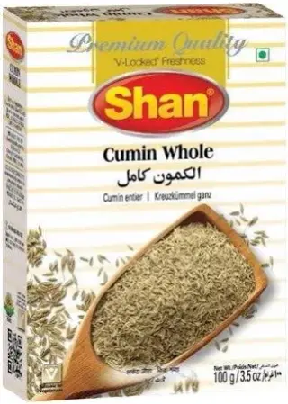 Shan Cumin Whole Spices, 200 gm