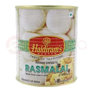 Haldiram Rasmalai Tin Haldiram Rasmalai Tin