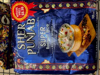 Sher E Punjab Sheer E Punjab Super Basmati Rice, 10LB